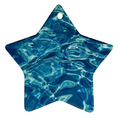 Surface Abstract Background Star Ornament (two Sides)