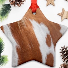 Horse Coat Animal Equine Star Ornament (two Sides) by artworkshop