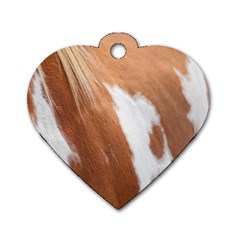 Horse Coat Animal Equine Dog Tag Heart (one Side) by artworkshop