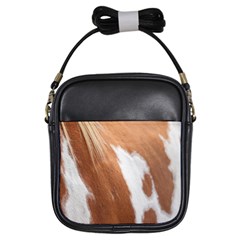 Horse Coat Animal Equine Girls Sling Bag by artworkshop