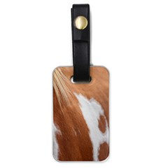 Horse Coat Animal Equine Luggage Tag (one Side) by artworkshop