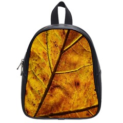 Leaf Leaf Veins Fall School Bag (small) by artworkshop