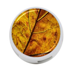 Leaf Leaf Veins Fall 4-port Usb Hub (one Side) by artworkshop