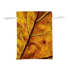 Leaf Leaf Veins Fall Lightweight Drawstring Pouch (m) by artworkshop