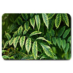 Leaves Foliage Twig Bush Plant Large Doormat 