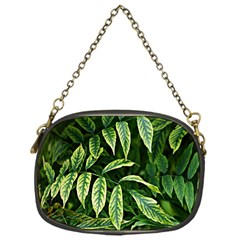 Leaves Foliage Twig Bush Plant Chain Purse (one Side) by artworkshop