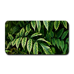 Leaves Foliage Twig Bush Plant Medium Bar Mats by artworkshop