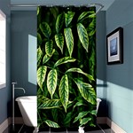 Leaves Foliage Twig Bush Plant Shower Curtain 36  x 72  (Stall)  Curtain(36 X72 ) - 33.26 x66.24  Curtain(36 X72 )