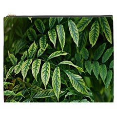 Leaves Foliage Twig Bush Plant Cosmetic Bag (xxxl)