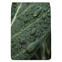 Leaves Water Drops Green  Removable Flap Cover (l) by artworkshop