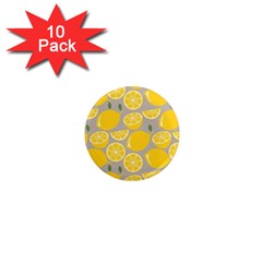 Lemon Wallpaper 1  Mini Magnet (10 Pack)  by artworkshop