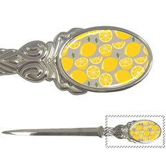 Lemon Wallpaper Letter Opener by artworkshop