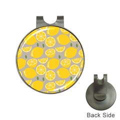 Lemon Wallpaper Hat Clips With Golf Markers by artworkshop