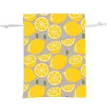 Lemon Wallpaper  Lightweight Drawstring Pouch (XL) Front