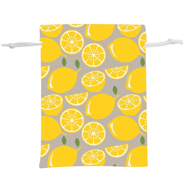 Lemon Wallpaper  Lightweight Drawstring Pouch (XL)