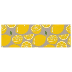 Lemon Wallpaper Banner And Sign 9  X 3  by artworkshop