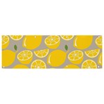 Lemon Wallpaper Banner and Sign 9  x 3  Front