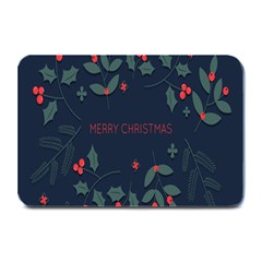 Merry Christmas Holiday Pattern  Plate Mats by artworkshop