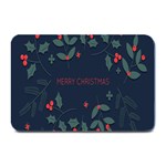 Merry Christmas Holiday Pattern  Plate Mats 18 x12  Plate Mat