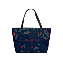 Merry Christmas Holiday Pattern  Classic Shoulder Handbag by artworkshop