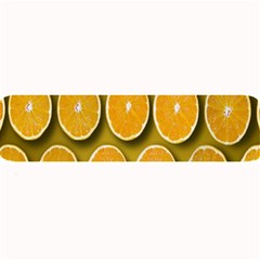 Orange Slices Cross Sections Pattern Large Bar Mats by artworkshop