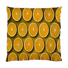 Orange Slices Cross Sections Pattern Standard Cushion Case (two Sides) by artworkshop