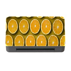 Orange Slices Cross Sections Pattern Memory Card Reader With Cf by artworkshop