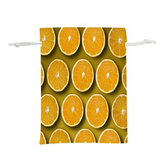 Orange Slices Cross Sections Pattern Lightweight Drawstring Pouch (m)