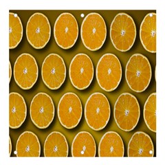 Orange Slices Cross Sections Pattern Banner And Sign 4  X 4  by artworkshop