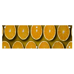 Orange Slices Cross Sections Pattern Banner And Sign 6  X 2  by artworkshop