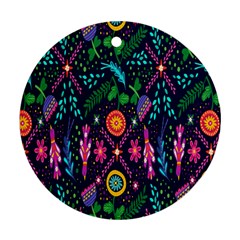 Pattern Nature Design  Ornament (round) by artworkshop