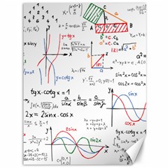 Math Formula Pattern Canvas 36  X 48  by Wegoenart