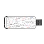 Math Formula Pattern Portable USB Flash (Two Sides) Front