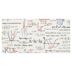 Math Formula Pattern Banner And Sign 8  X 4 