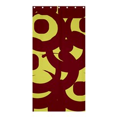 Illustration Art Pattern Design Painting- Shower Curtain 36  X 72  (stall) 