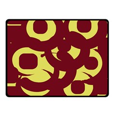 Illustration Art Pattern Design Painting- Double Sided Fleece Blanket (small) 