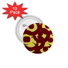 Illustration Art Pattern Design Painting- 1 75  Buttons (10 Pack) by Wegoenart