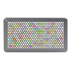 Honeycomb Art Pattern Design Background Memory Card Reader (mini)