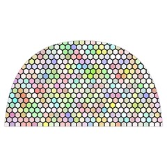 Honeycomb Art Pattern Design Background Anti Scalding Pot Cap by Wegoenart