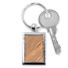 Abstract Marble Effect Earth Stone Texture Key Chain (rectangle) by Wegoenart