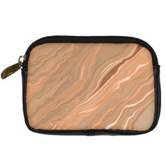 Abstract Marble Effect Earth Stone Texture Digital Camera Leather Case by Wegoenart