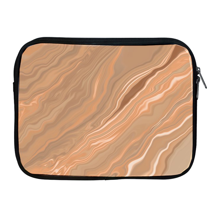 Abstract Marble Effect Earth Stone Texture Apple iPad 2/3/4 Zipper Cases