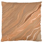 Abstract Marble Effect Earth Stone Texture Standard Flano Cushion Case (Two Sides) Front