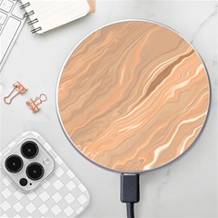 Abstract Marble Effect Earth Stone Texture Wireless Charger by Wegoenart