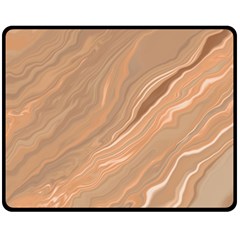 Abstract Marble Effect Earth Stone Texture Fleece Blanket (medium) 