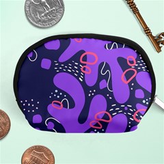 Abstract Background Shape Shapes Accessory Pouch (medium) by Wegoenart