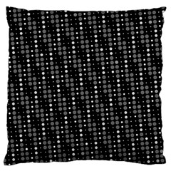 Illustration  Dots Dot Geometric Pattern Digital Art Large Flano Cushion Case (one Side) by Wegoenart