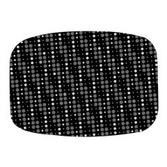 Illustration  Dots Dot Geometric Pattern Digital Art Mini Square Pill Box by Wegoenart