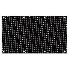 Illustration  Dots Dot Geometric Pattern Digital Art Banner And Sign 7  X 4  by Wegoenart