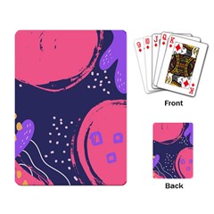 Illustration Abstract Background Shape Playing Cards Single Design (rectangle)